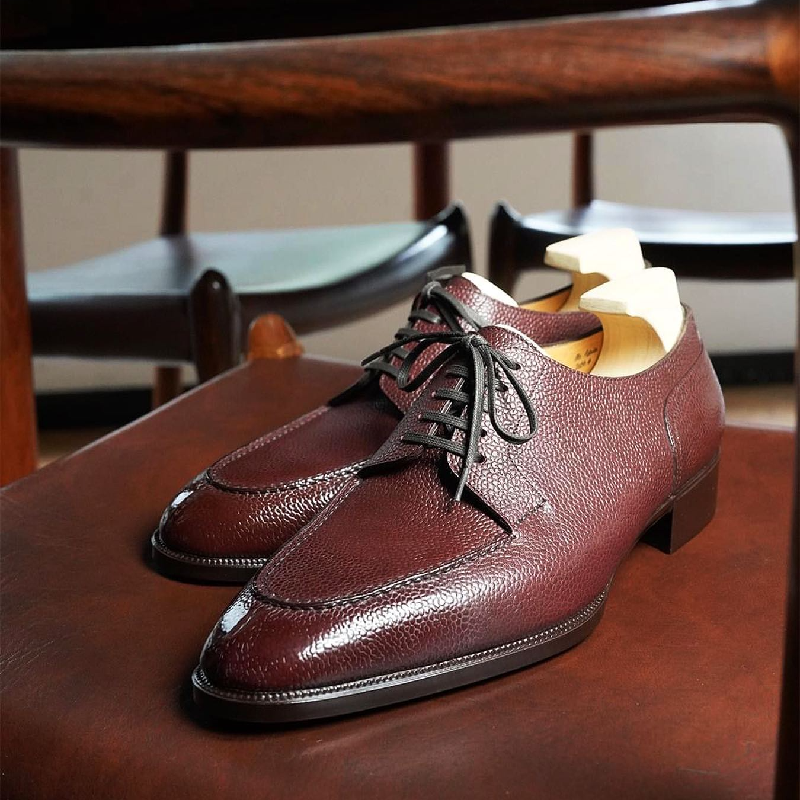 Formal Calfskin Split Toe Derby