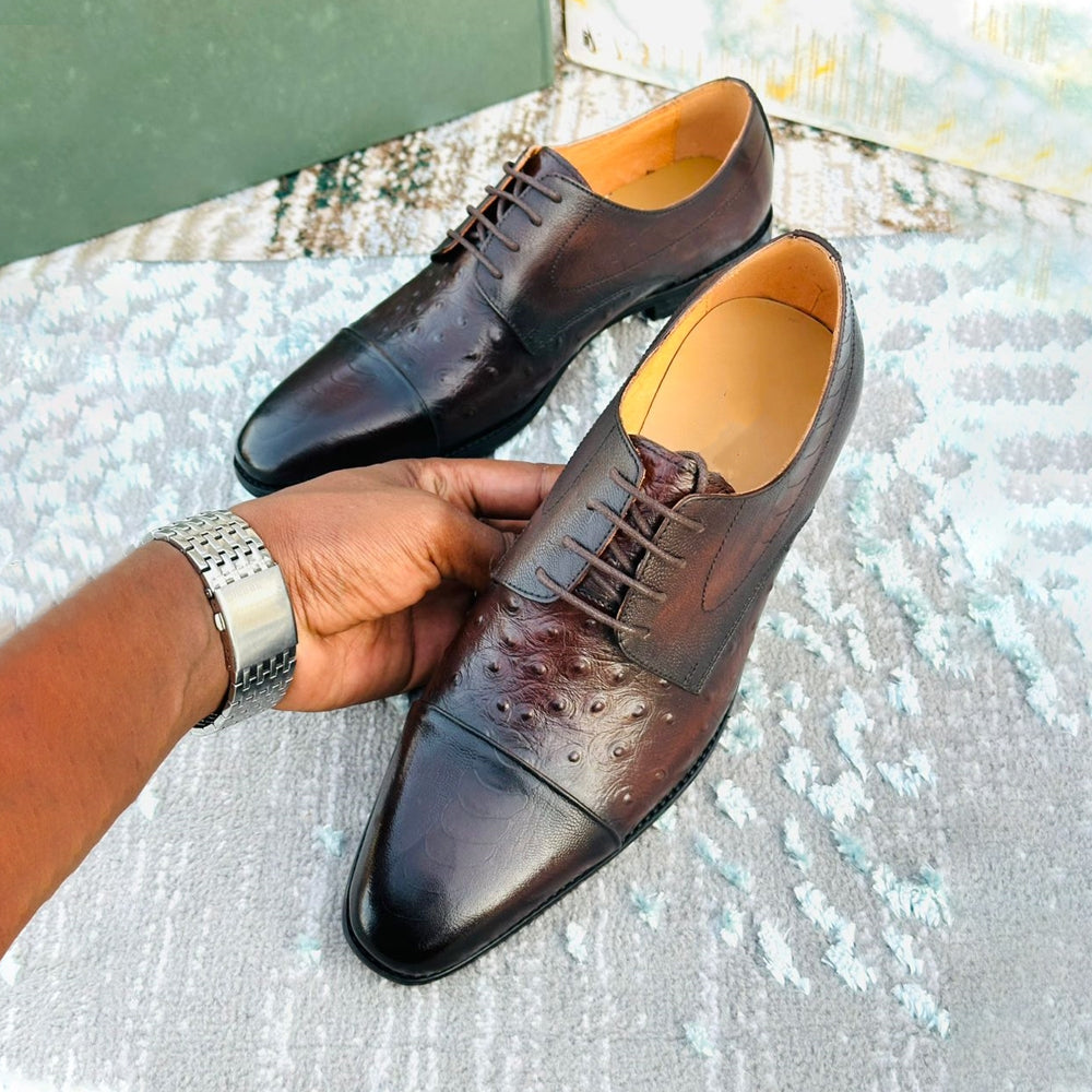 Pure Leather Handmade Shoes - 1107