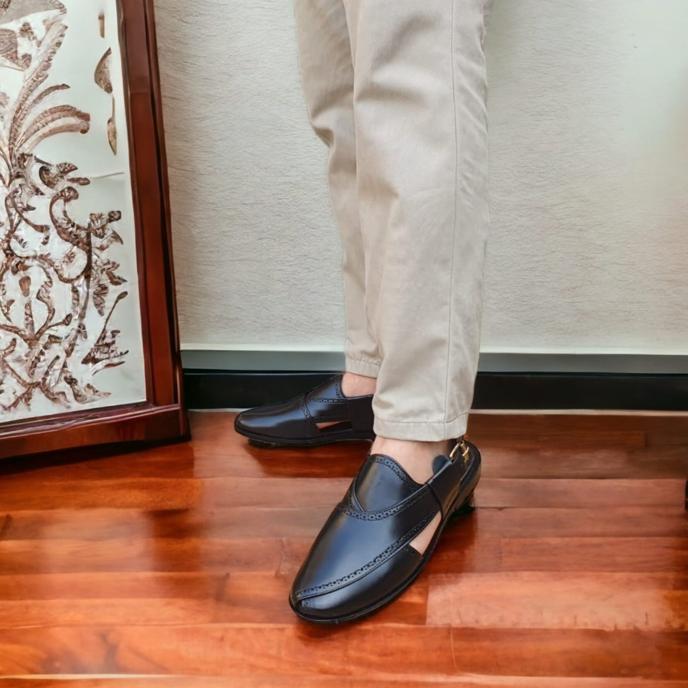 Degora Pure Leather Handmade Kheri/Peshawari Chappal-174