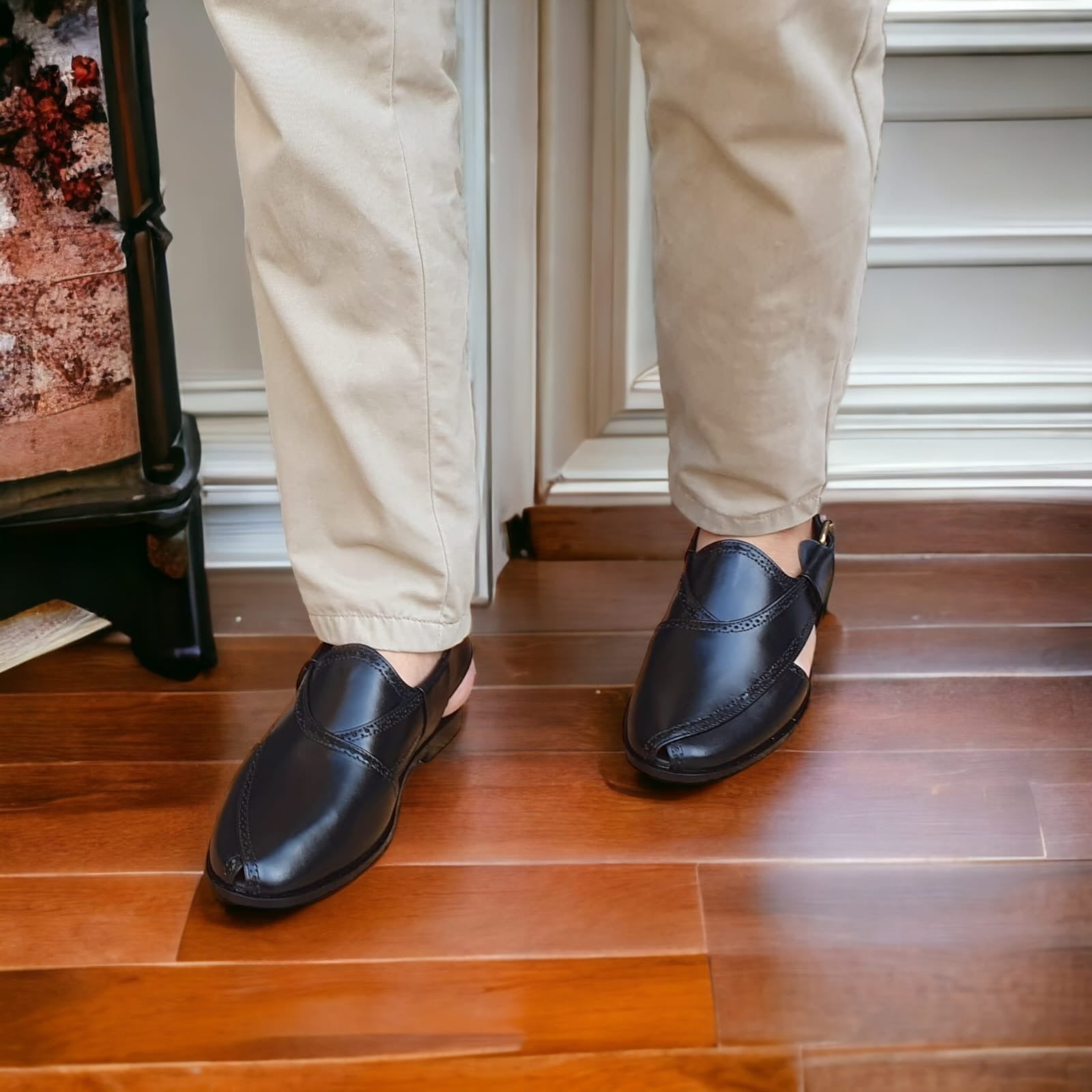 Degora Pure Leather Handmade Kheri/Peshawari Chappal-174