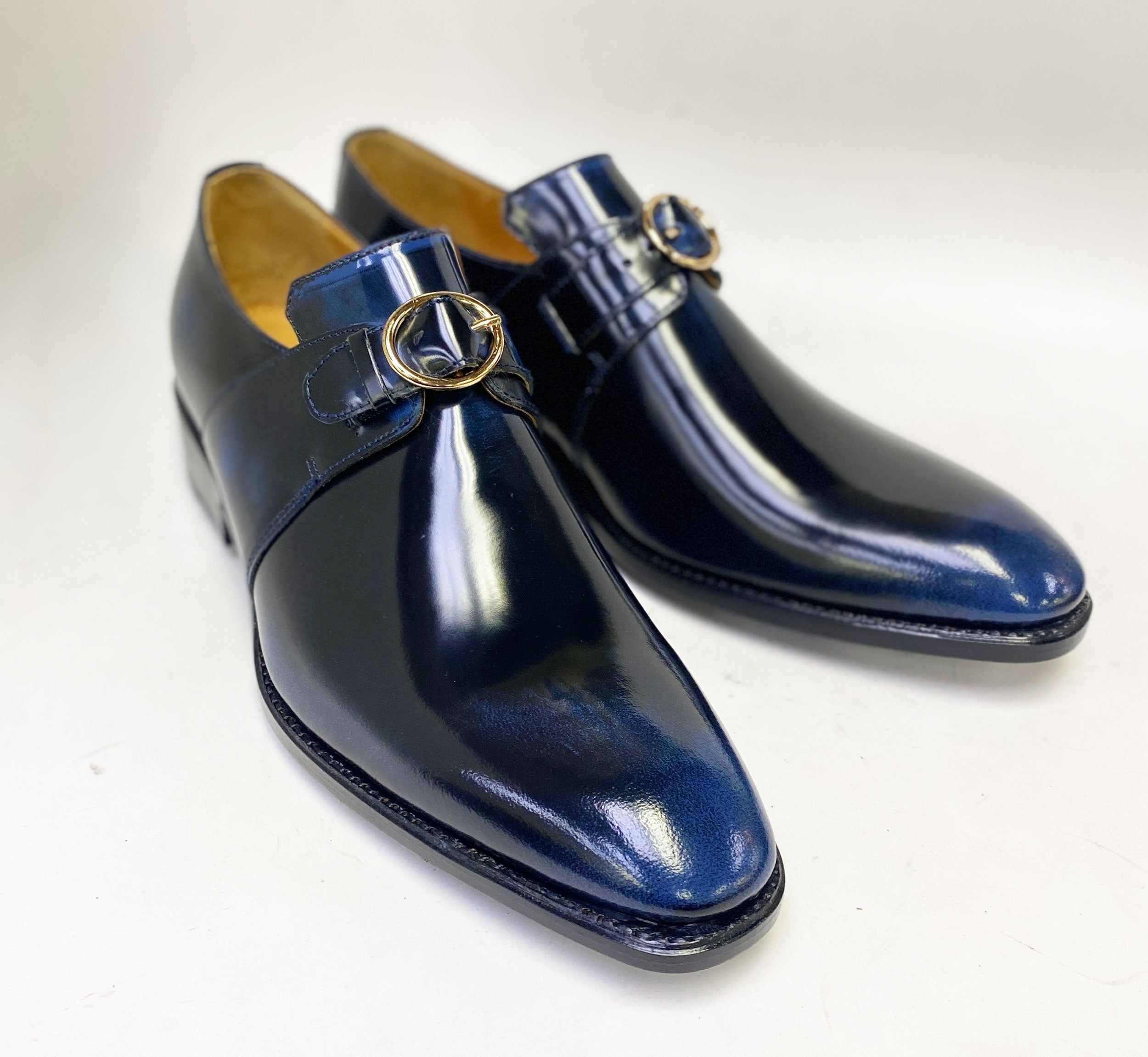 Oxford Black Patent Shoes