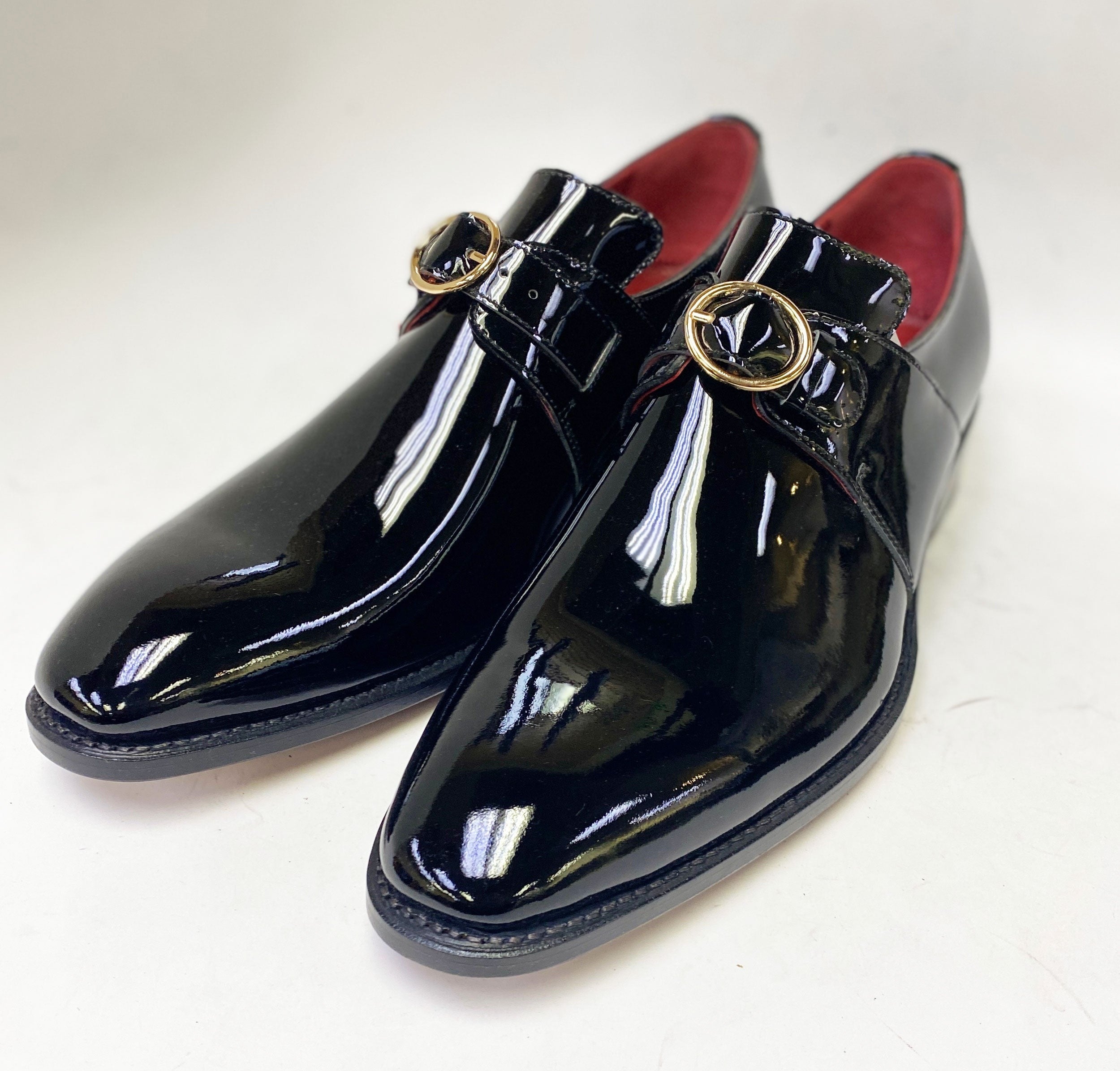 Oxford Black Patent Shoes
