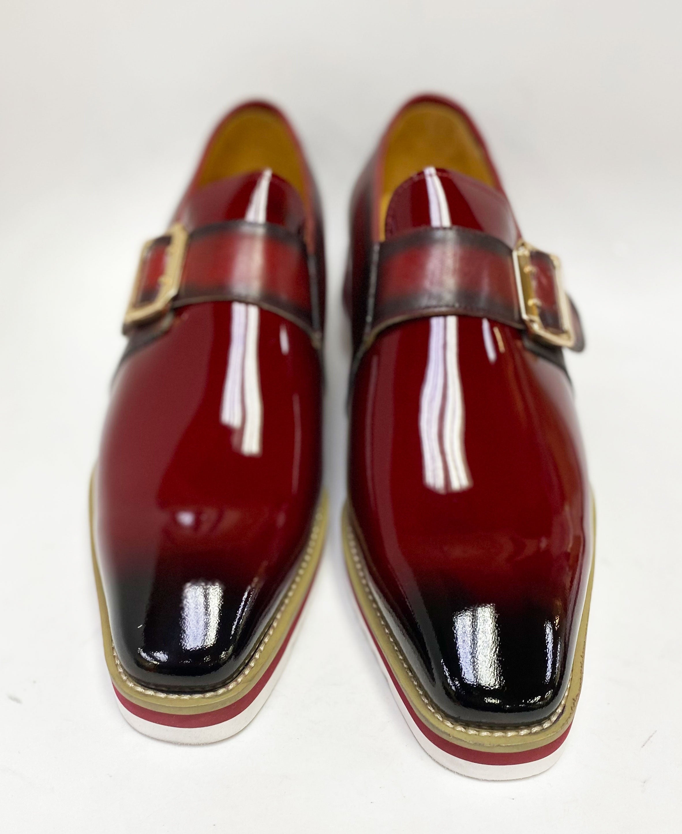 Gorgeous Patent Leather Slip on Monkstrap