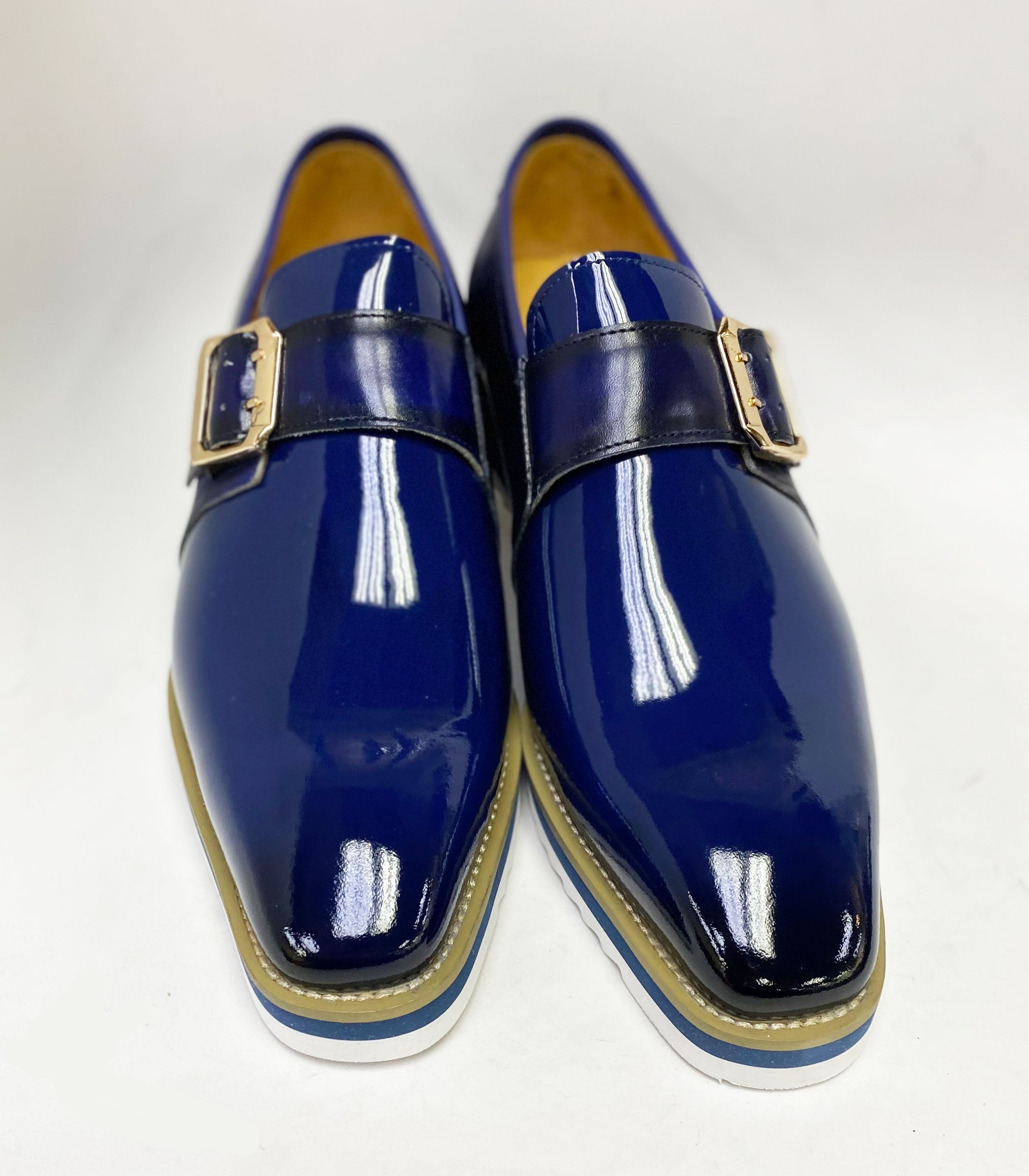 Gorgeous Patent Leather Slip on Monkstrap