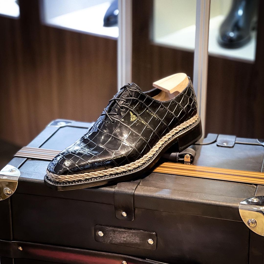 The Roc Double Norwegian Stitched Oxford Shoe