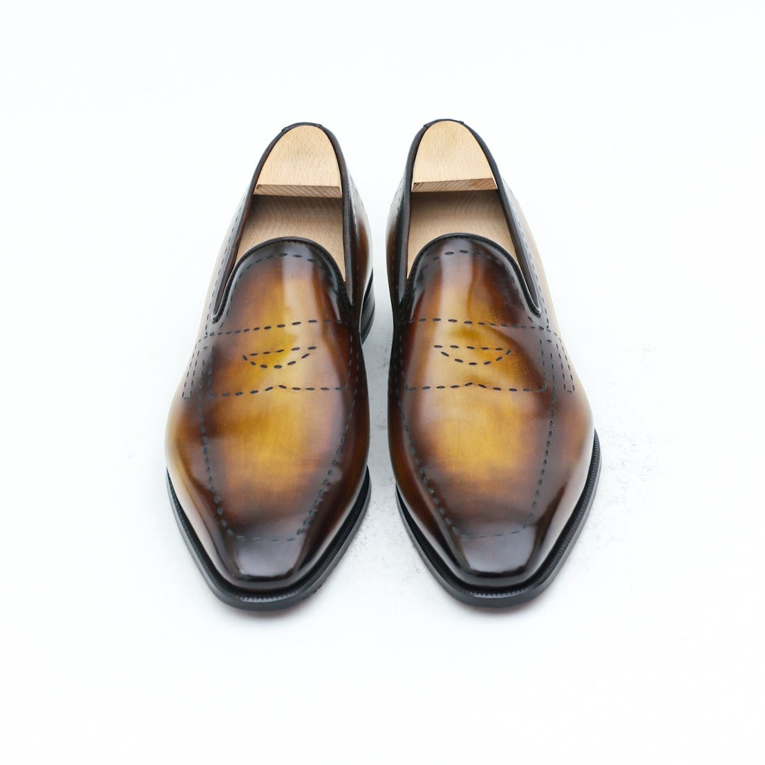 Wholecut Loafer and laser pattern