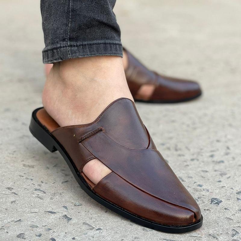 The Vintage Leather Mule SS-172