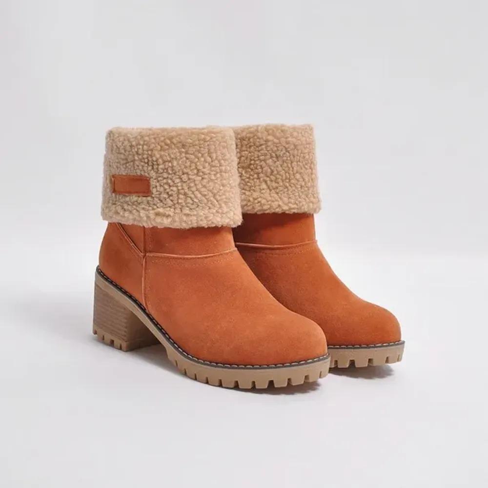 Women's Soft Waterproof Wool Lining Boots