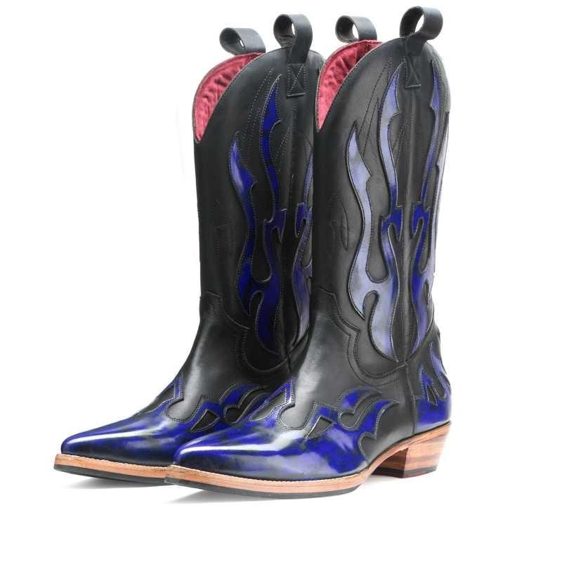 Oniell Handpainted Cowboy Boots