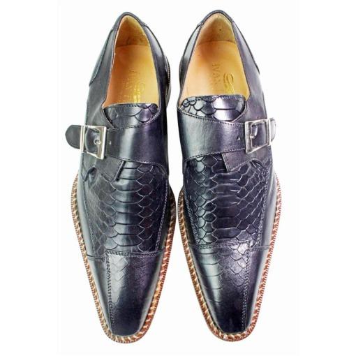 Doula B Black Monk Straps Calfskin