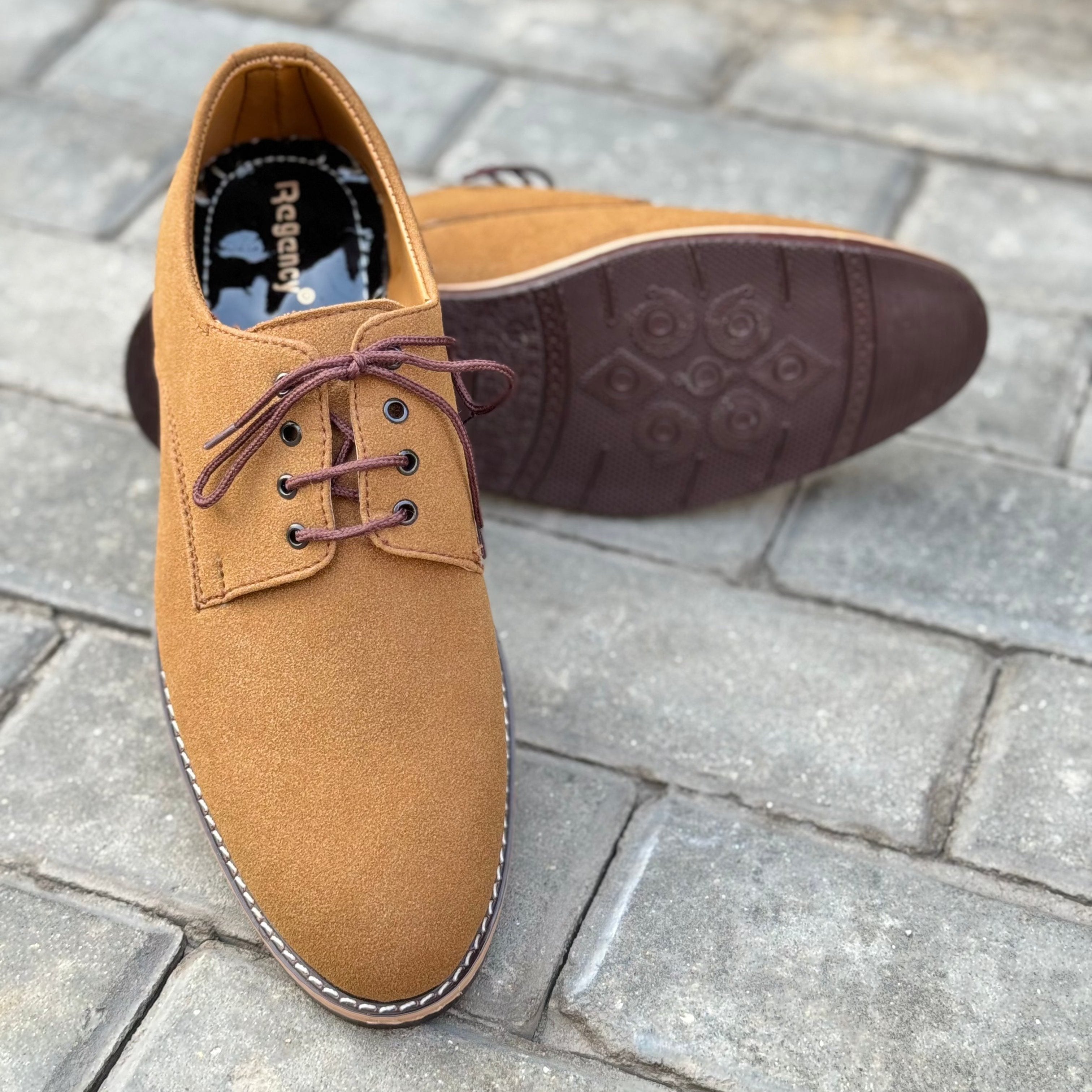Handmade Sueded Lace Shoes