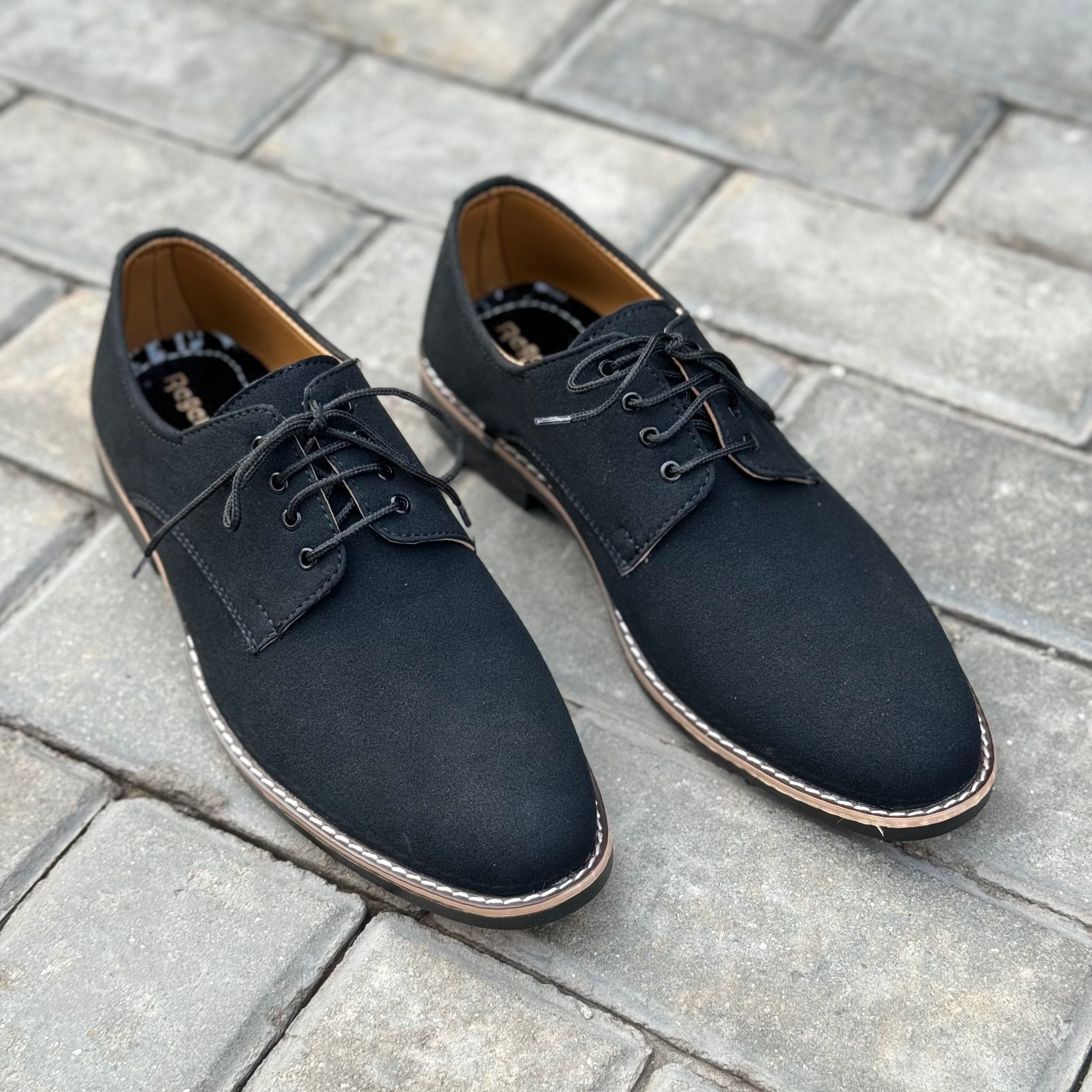 Handmade Sueded Lace Shoes