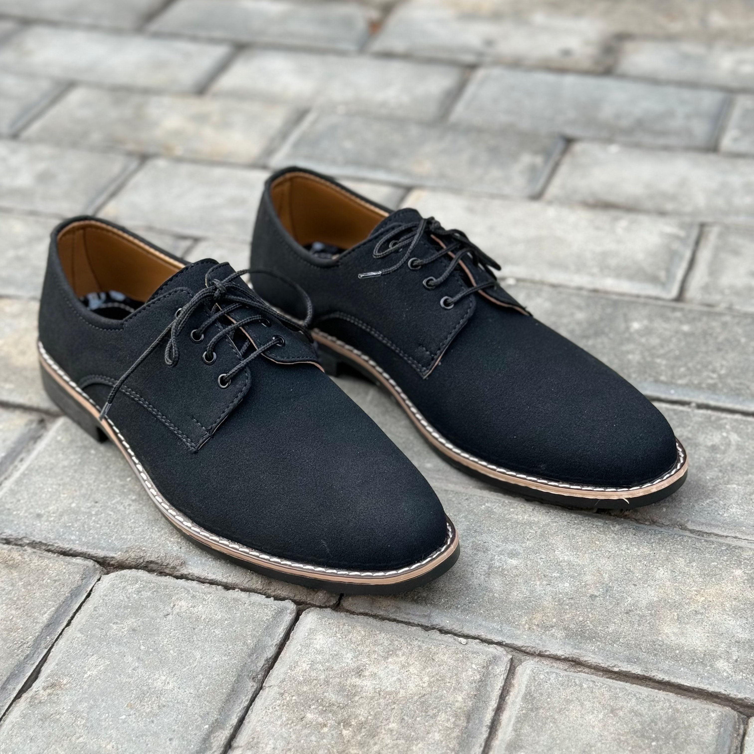 Handmade Sueded Lace Shoes