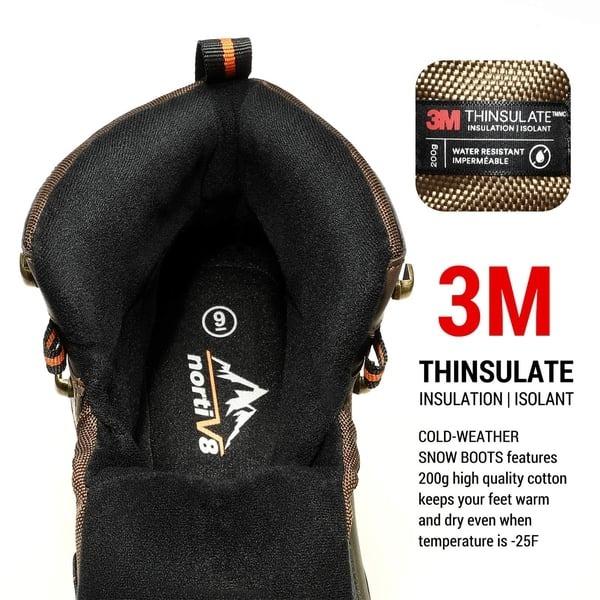 Men's Waterproof Snow Hiking Boots