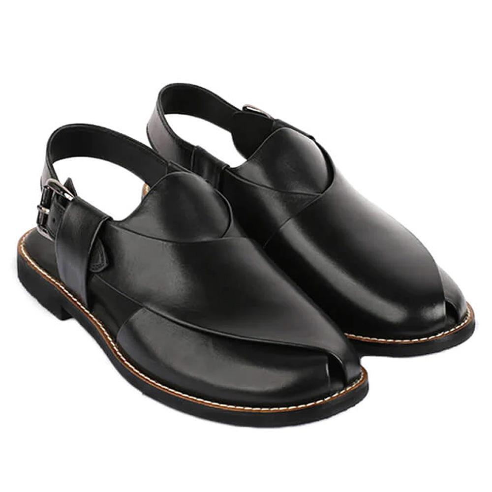 High Quality Handmade Leather Peshawari Chappal