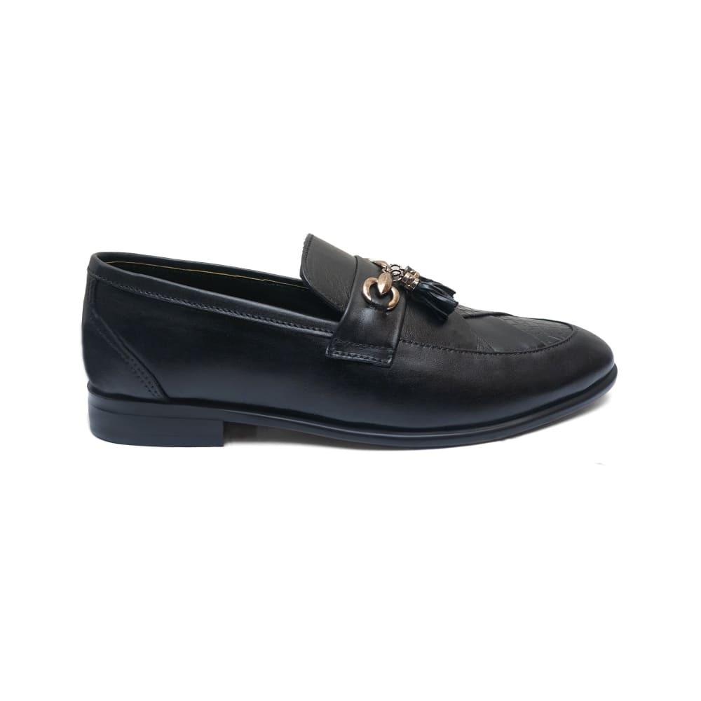 LE Pure Leather Handmade Unique Black-114