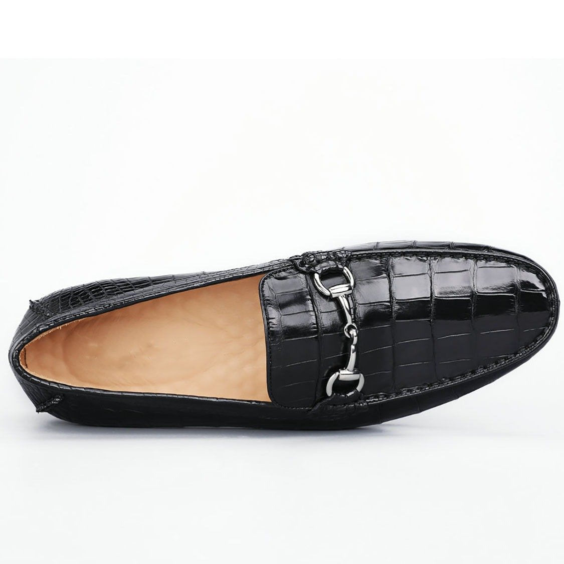 Men's Shoes Genuine Crocodile Alligator Skin Leather Handmade