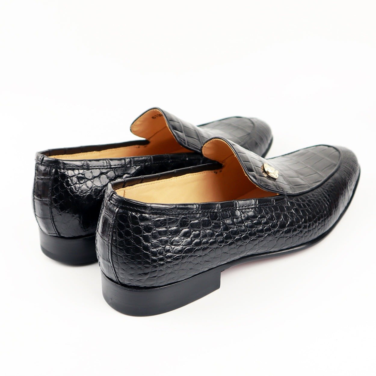 Men's Shoes Genuine Crocodile Alligator Skin Leather Handmade