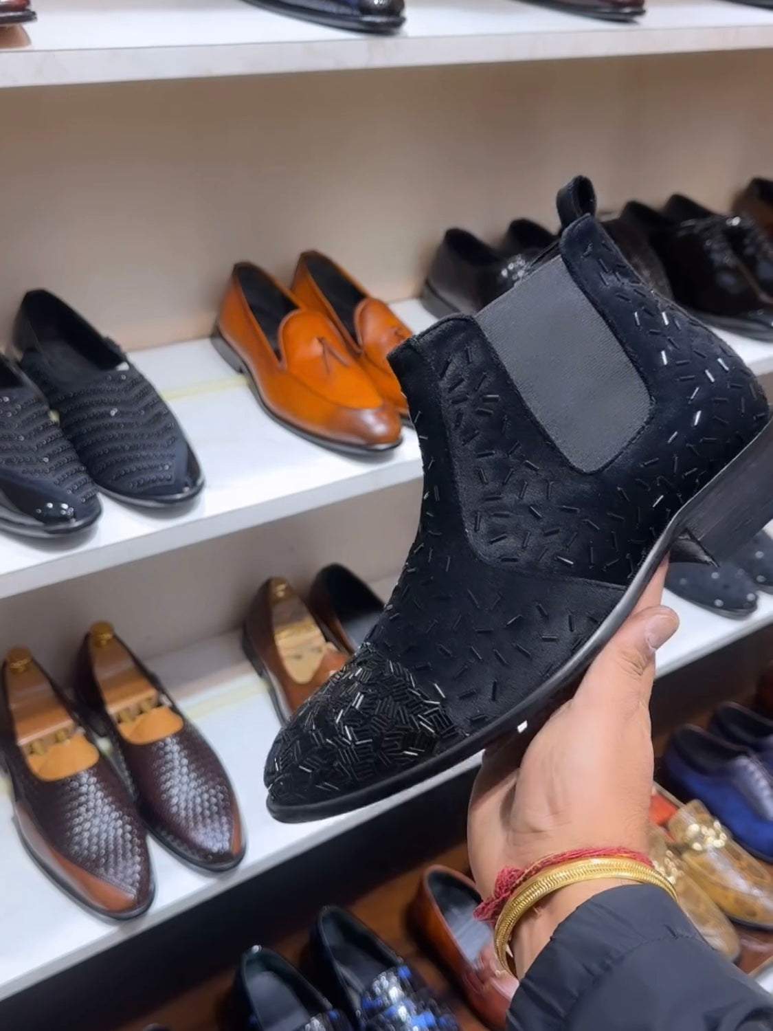 Pure Italian Suede Chelsea Boots