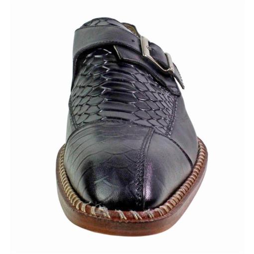 Doula B Black Monk Straps Calfskin