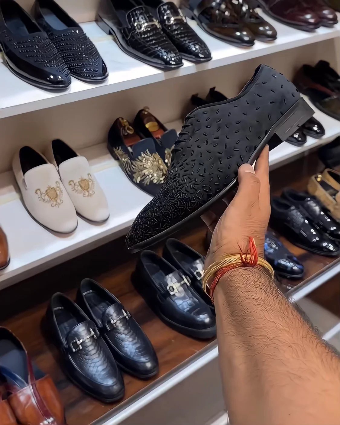 Italian Suede Whole-cut Oxfords