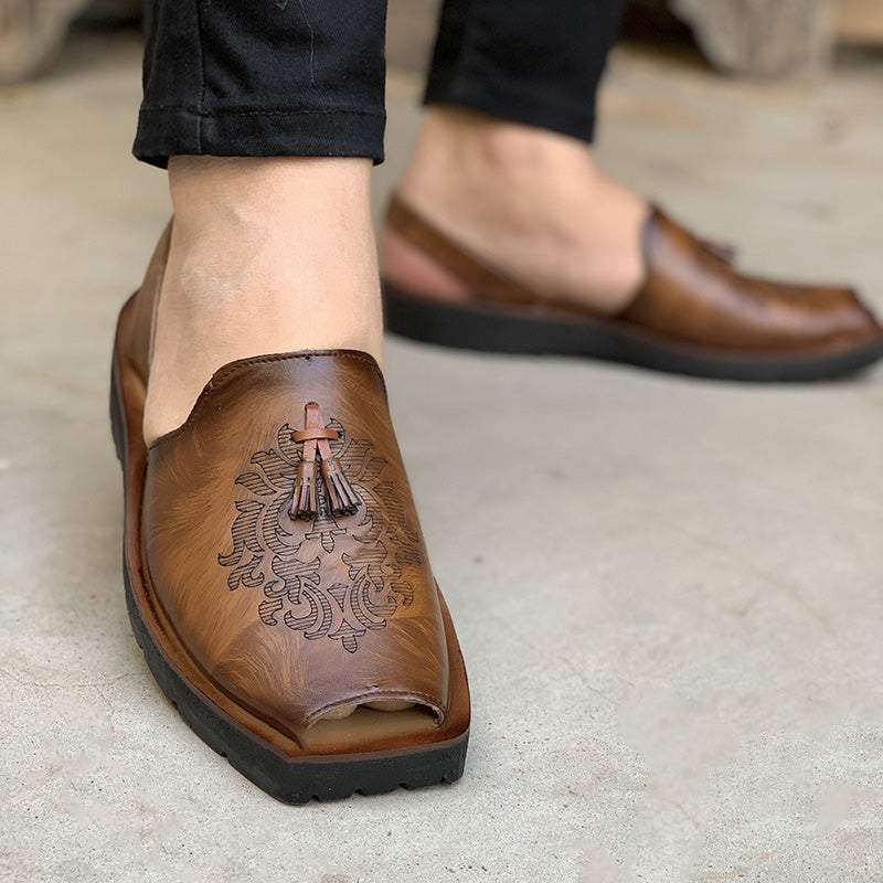 Hand Stitched Leather Unique Kheri