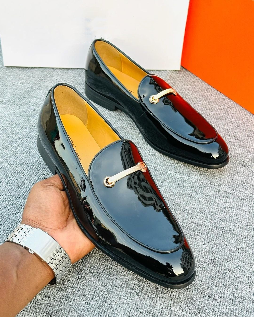 Pure Leather Handmade Shoes-141