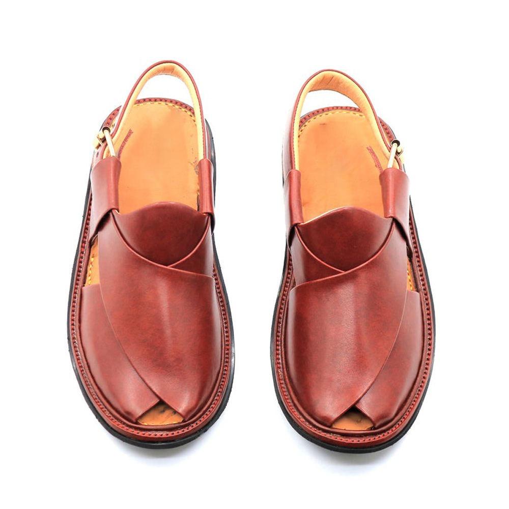 Leather Peshawari Chappal With High Quality For Men's