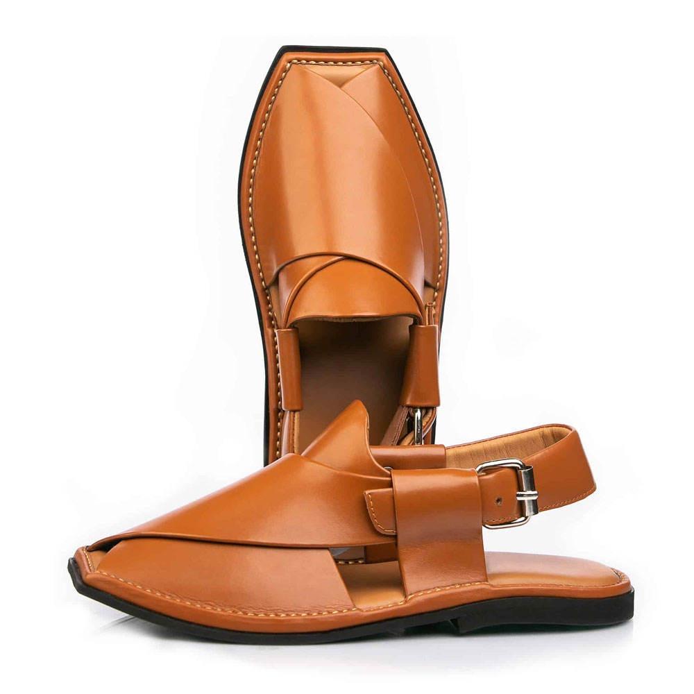 Leather Peshawari Chappal With High Quality For Men's