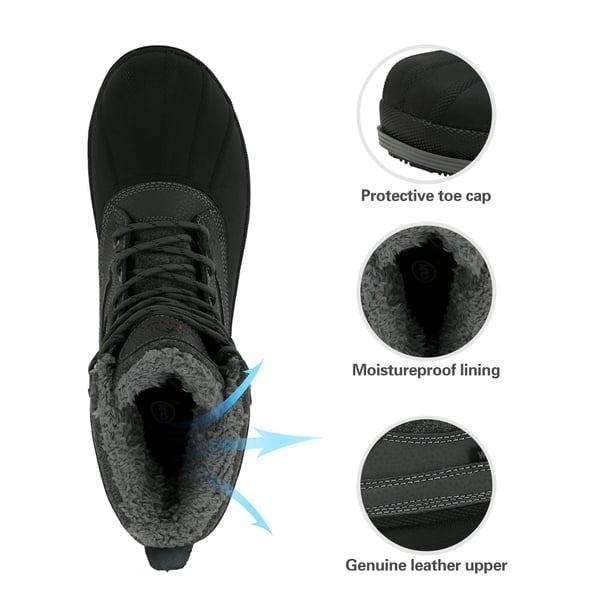 Men's Insulated Waterproof Snow Boots