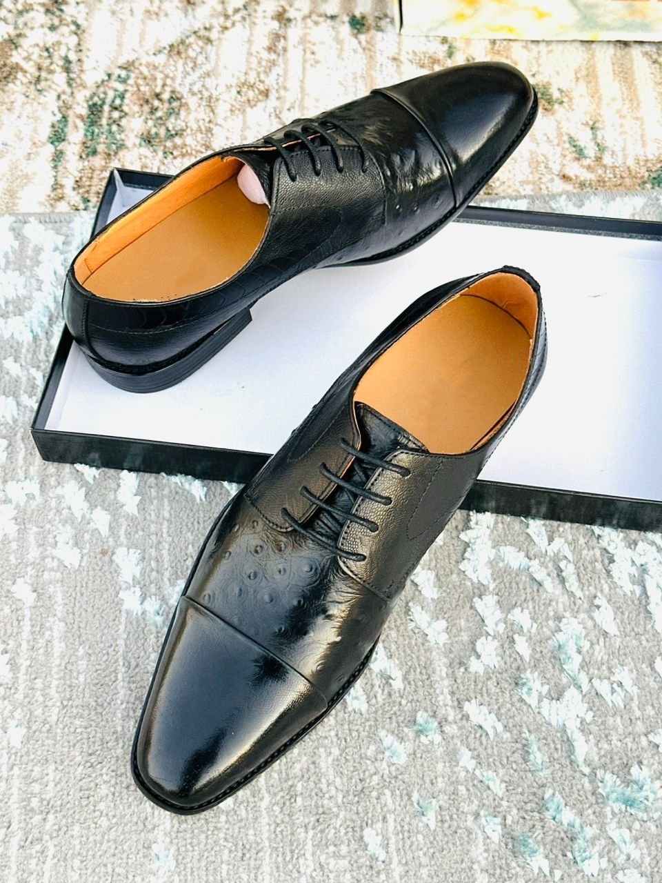 Pure Leather Handmade Shoes - 1107