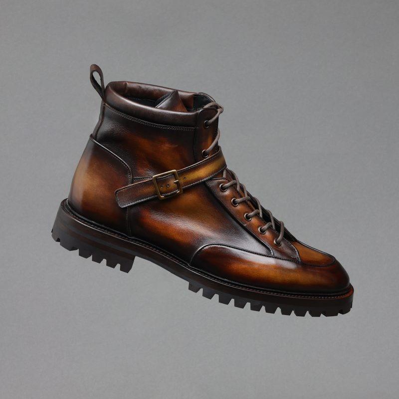 Kubilaï Boots St Moritz Sole, Tabacco Brown