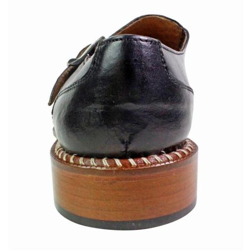 Doula B Black Monk Straps Calfskin