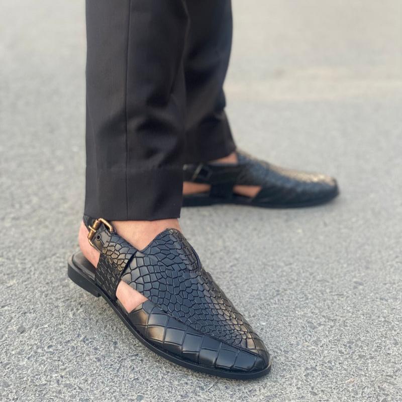 Embosed Peshawari Chappal 691