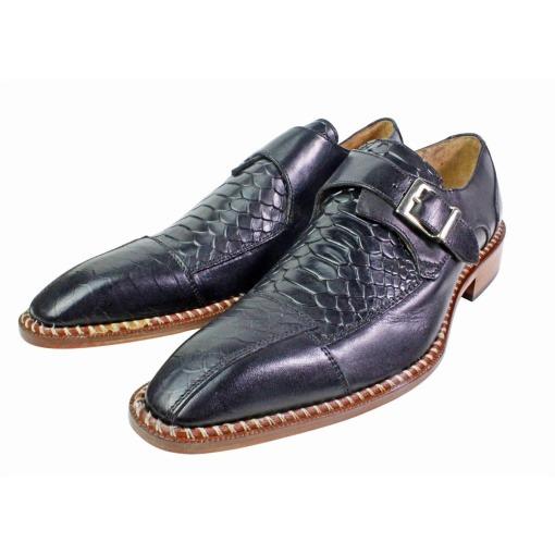 Doula B Black Monk Straps Calfskin