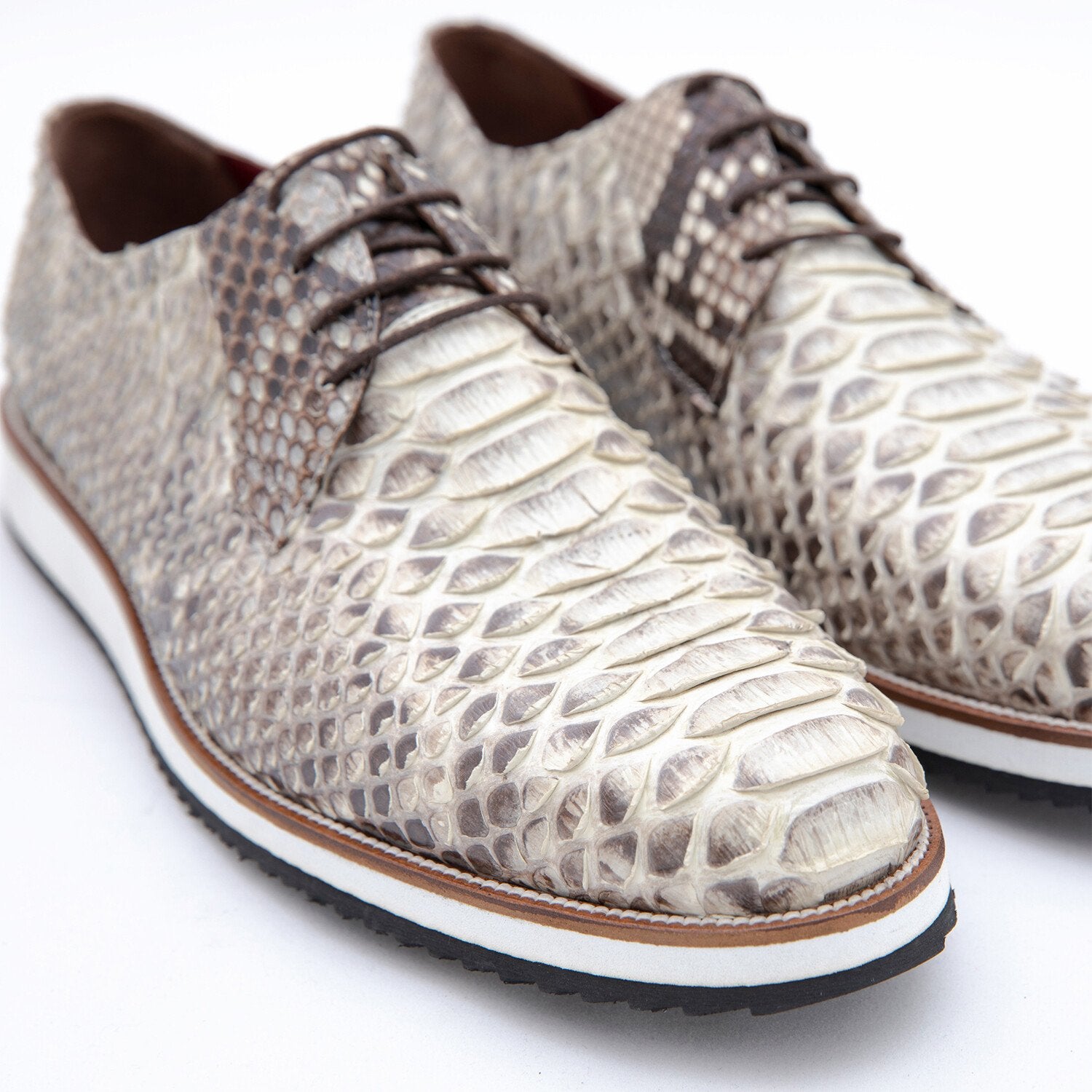 Casual Python Skin Shoes for Men