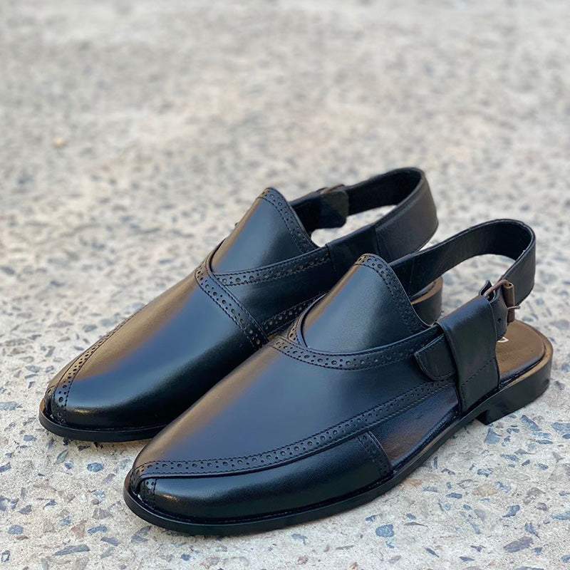 Degora Pure Leather Handmade Kheri/Peshawari Chappal-174