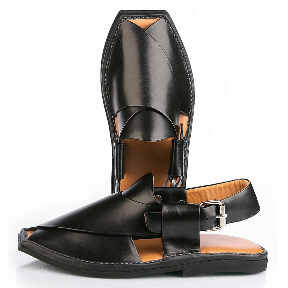 Leather Peshawari Chappal With High Quality For Men's