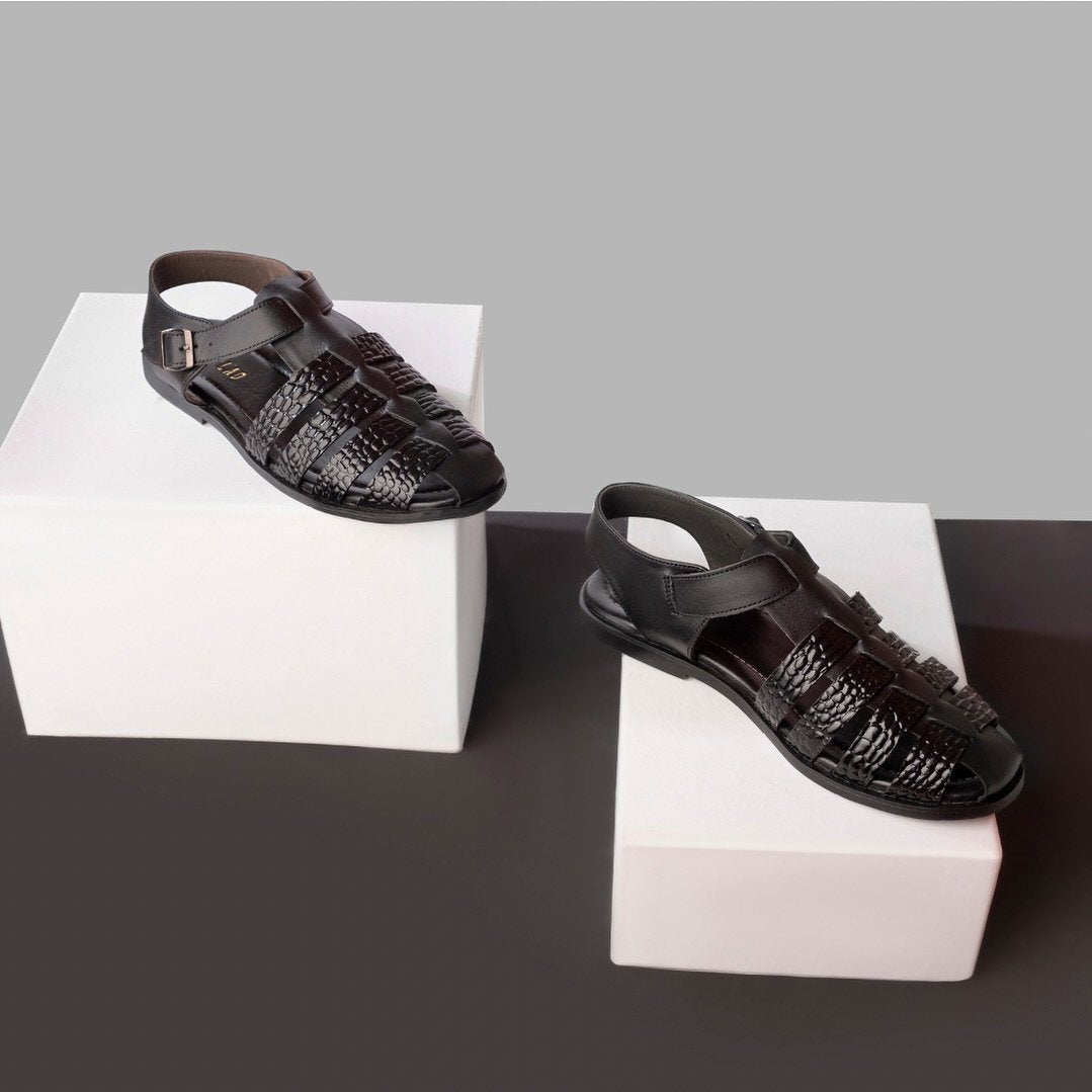 LE Pure Leather Handmade Sandals -S0153