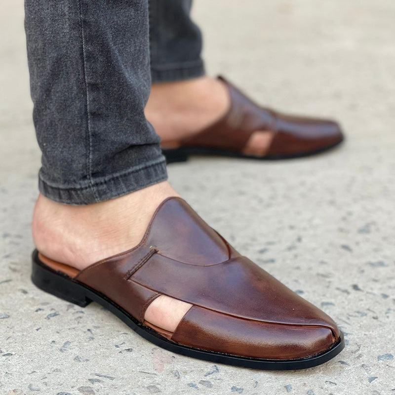 The Vintage Leather Mule SS-172