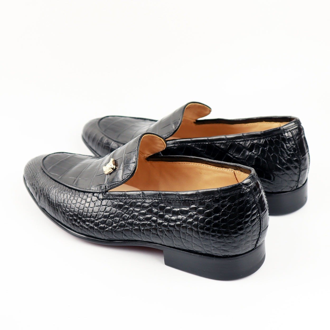Men's Shoes Genuine Crocodile Alligator Skin Leather Handmade