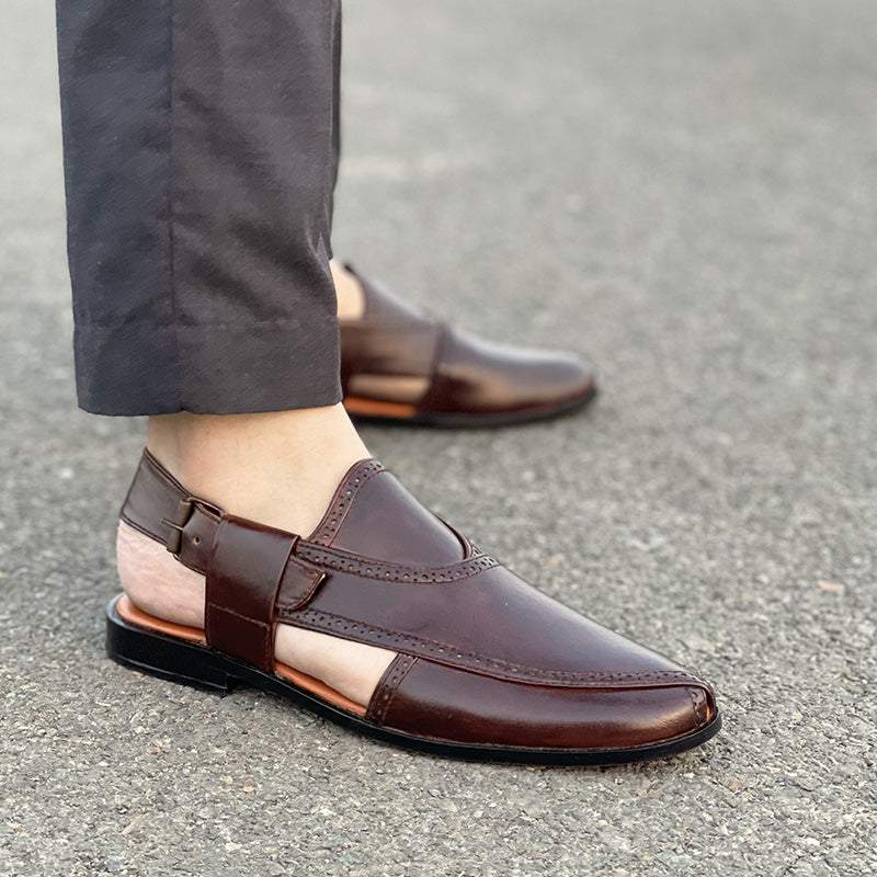 Degora Pure Leather Handmade Kheri/Peshawari Chappal-174
