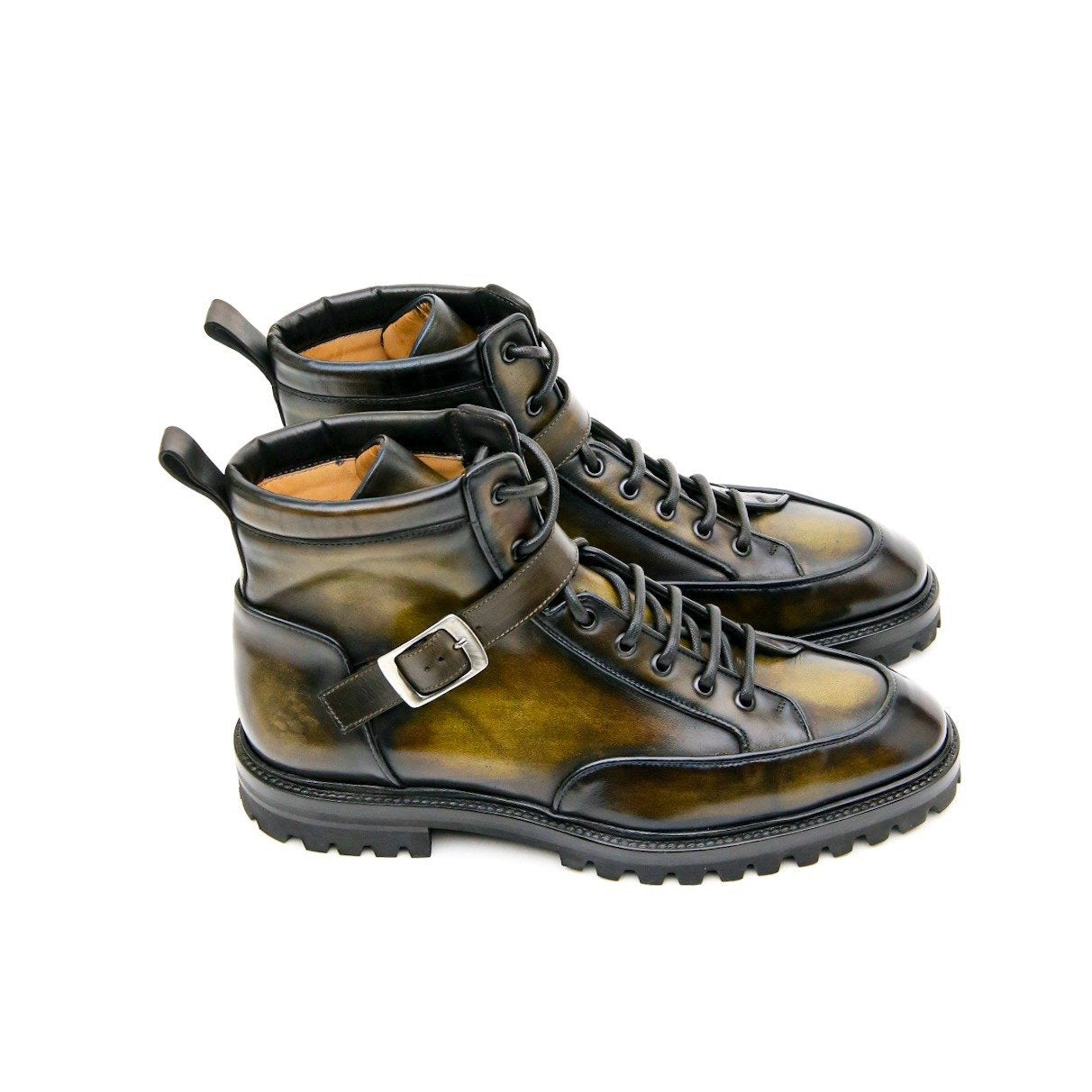 Kubilaï Boots St Moritz Sole, Patinated Version