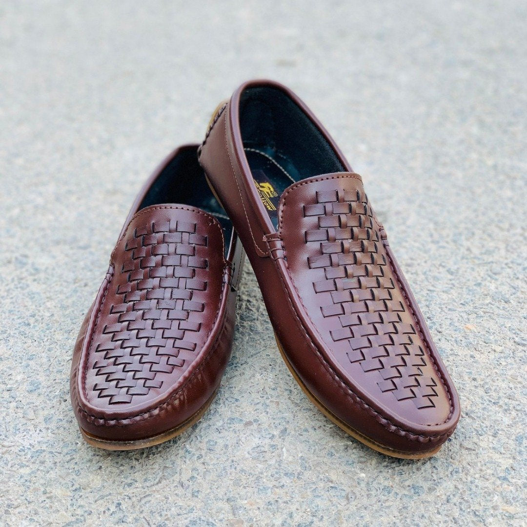 Handmade black loafer 0024