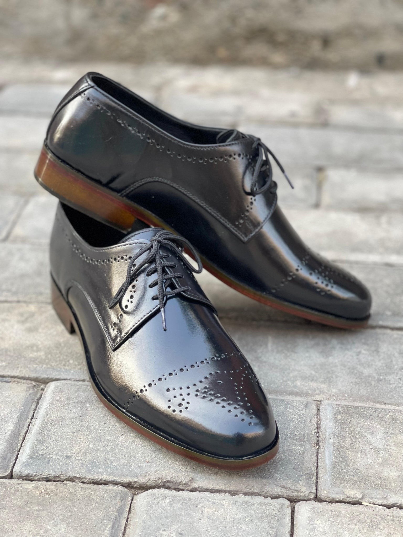 The Denny Black Oxford - 2532