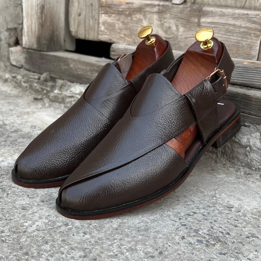 Brown/Black Cow Leather Narozi