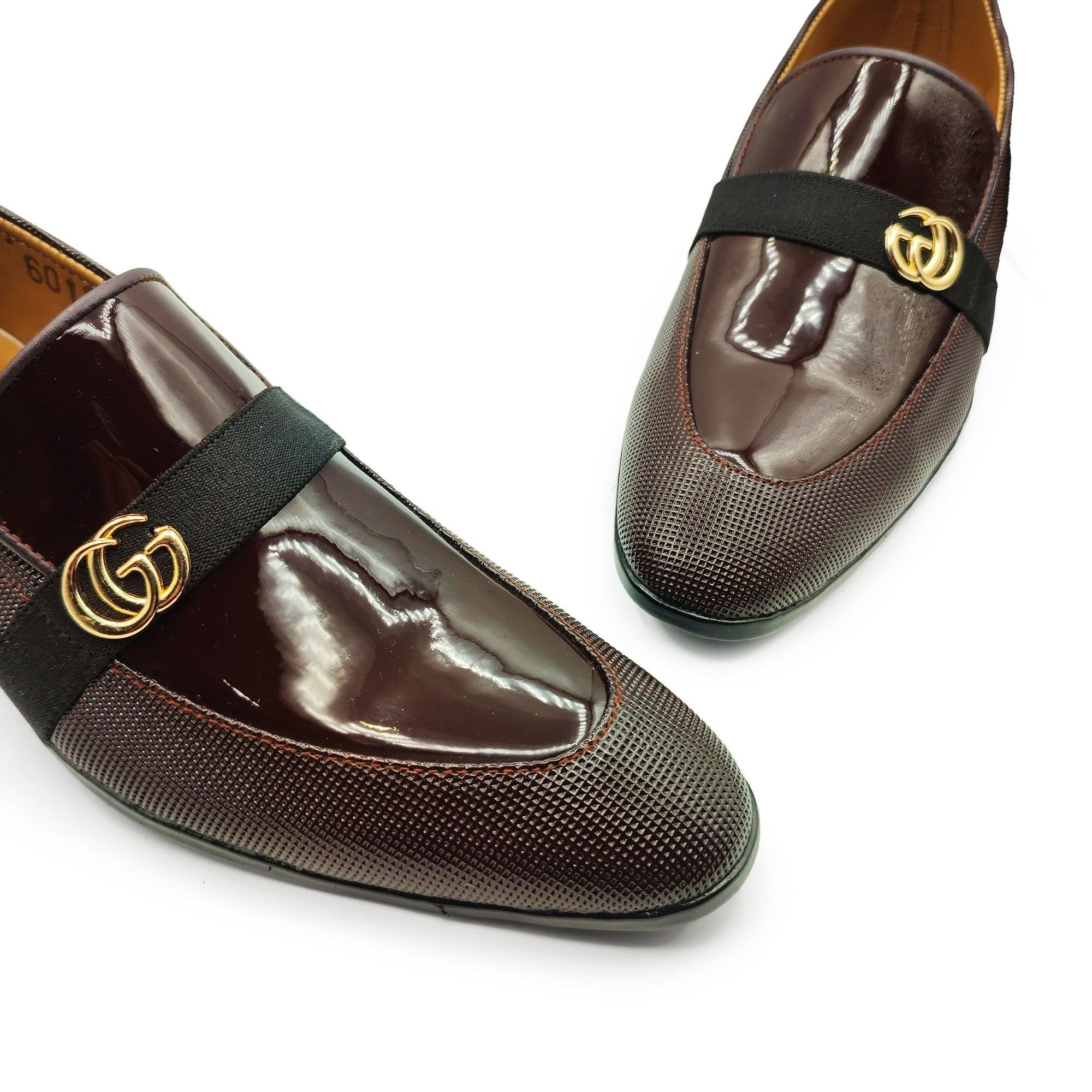 Pure handmade shoes -6012 Brown
