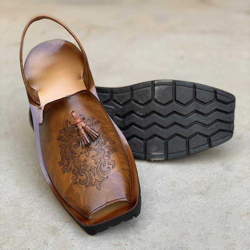 Hand Stitched Leather Unique Kheri