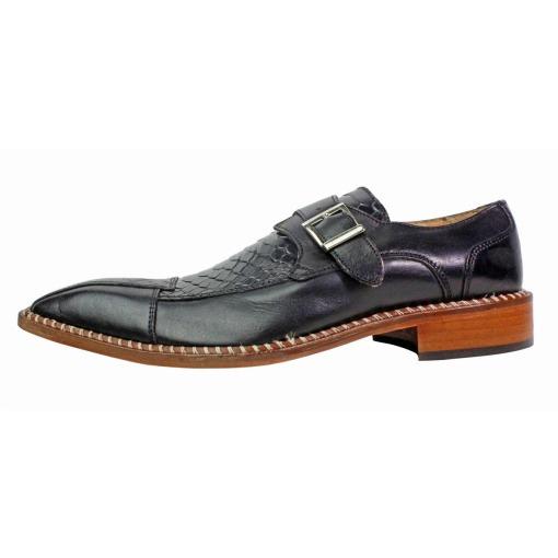 Doula B Black Monk Straps Calfskin