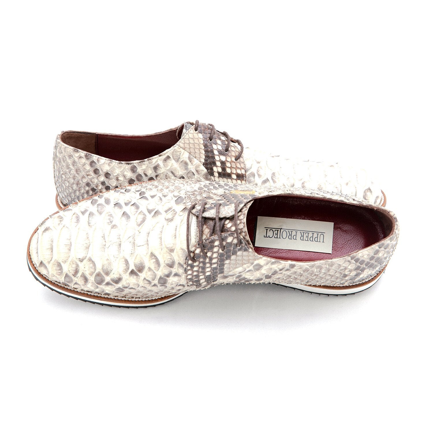 Casual Python Skin Shoes for Men